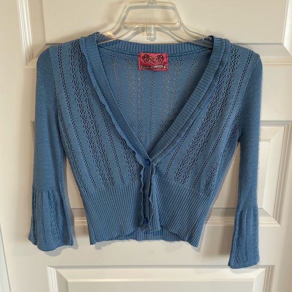 sweet n sinful Sweaters - EUC Sweet n Sinful Bell Sleeve Cardigan